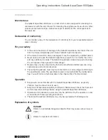 Предварительный просмотр 5 страницы Geberit AquaClean 8000plus Operating Instructions Manual