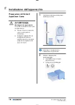 Preview for 100 page of Geberit AQUACLEAN CAMA User Manual