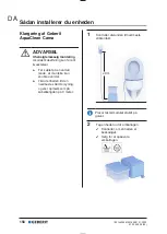 Preview for 158 page of Geberit AQUACLEAN CAMA User Manual