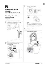 Preview for 43 page of Geberit aquaclean sela Commissioning Instructions