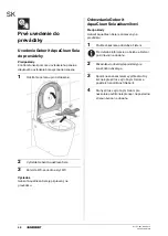 Предварительный просмотр 58 страницы Geberit aquaclean sela Commissioning Instructions