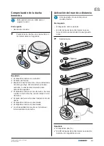 Предварительный просмотр 63 страницы Geberit AQUACLEAN TUMA COMFORT 146270SI1 Installation Manual