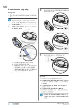 Предварительный просмотр 134 страницы Geberit AQUACLEAN TUMA COMFORT 146270SI1 Installation Manual