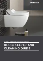 Geberit AQUACLEAN TUMA COMFORT Manual preview