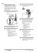 Предварительный просмотр 10 страницы Geberit Bambini 577660000 Operation Manual