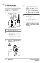 Предварительный просмотр 18 страницы Geberit Bambini 577660000 Operation Manual