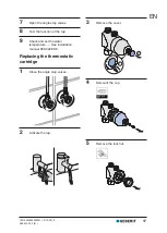 Предварительный просмотр 17 страницы Geberit Bambini 599113000 Maintenance Manual