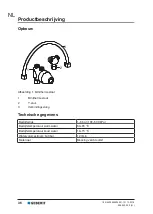 Предварительный просмотр 36 страницы Geberit Bambini 599113000 Maintenance Manual