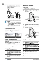 Preview for 8 page of Geberit Brenta Operation Manual