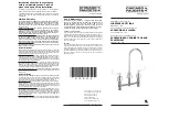 Geberit Chicago Faucets 201 Installation Instructions Manual предпросмотр