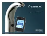 Geberit Chicago Faucets Commander Manual preview