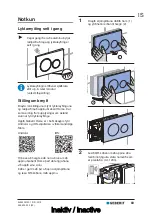 Preview for 83 page of Geberit DuoFresh User Manual