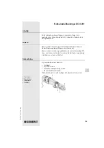 Предварительный просмотр 115 страницы Geberit ECO 201 Operating Instructions Manual