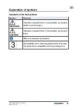 Preview for 23 page of Geberit ECO 301 Operation Manual