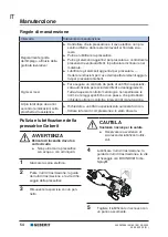 Предварительный просмотр 54 страницы Geberit EFP 203 Operation Manual