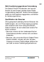 Preview for 5 page of Geberit FlowFit 691.032.00.1 User Manual