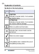 Preview for 22 page of Geberit FlowFit 691.032.00.1 User Manual