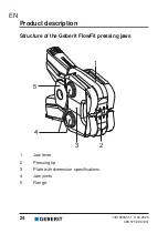 Preview for 24 page of Geberit FlowFit 691.032.00.1 User Manual