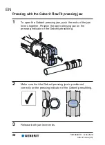 Preview for 26 page of Geberit FlowFit 691.032.00.1 User Manual