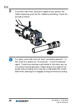 Preview for 28 page of Geberit FlowFit 691.032.00.1 User Manual