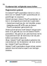 Preview for 62 page of Geberit FlowFit 691.032.00.1 User Manual