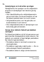 Preview for 64 page of Geberit FlowFit 691.032.00.1 User Manual