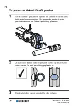 Preview for 70 page of Geberit FlowFit 691.032.00.1 User Manual