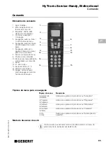 Preview for 65 page of Geberit HyTronic Service Handy Operating Instructions Manual