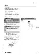 Preview for 257 page of Geberit HyTronic Operating Instructions Manual