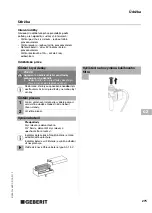 Preview for 275 page of Geberit HyTronic Operating Instructions Manual