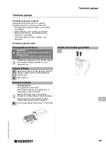 Preview for 365 page of Geberit HyTronic Operating Instructions Manual