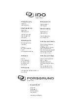 Предварительный просмотр 12 страницы Geberit IDO Porsgrund Glow 400/1 Operating And Maintenance Instruction Manual