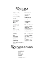 Preview for 16 page of Geberit IDO Porsgrund Glow 9640021001 001/301 Operating And Maintenance Instruction Manual