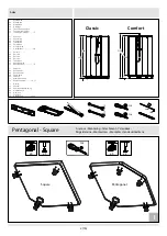 Preview for 2 page of Geberit IDO PORSGRUND Showerama Pentagonal Classic 10-5 Operating And Maintenance Instruction Manual