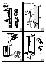 Preview for 5 page of Geberit IDO PORSGRUND Showerama Pentagonal Classic 10-5 Operating And Maintenance Instruction Manual