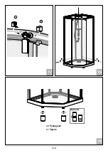 Preview for 8 page of Geberit IDO PORSGRUND Showerama Pentagonal Classic 10-5 Operating And Maintenance Instruction Manual