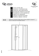 Geberit IDO Showerama 8-3 Operating And Maintenance Instructions Manual preview