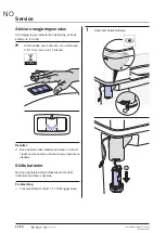 Предварительный просмотр 22 страницы Geberit Ifo IDO Porsgrund Spira Operation Manual