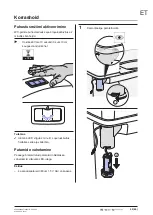 Предварительный просмотр 43 страницы Geberit Ifo IDO Porsgrund Spira Operation Manual