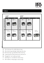 Preview for 1 page of Geberit Ifo Sense Compact SSMP 60,2 47390 Assembly, Operating And Maintenance Instruction