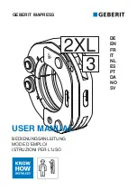 Preview for 1 page of Geberit Mapress 90797 User Manual