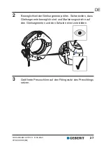 Preview for 27 page of Geberit Mapress 90797 User Manual