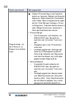 Preview for 36 page of Geberit Mapress 90797 User Manual