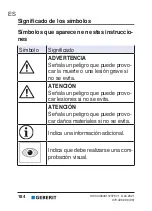 Preview for 184 page of Geberit Mapress 90797 User Manual