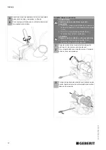 Предварительный просмотр 72 страницы Geberit MEDIA 160 Operation Manual