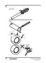 Предварительный просмотр 32 страницы Geberit MEPLA 601.485.00.1 User Manual