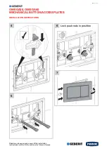 Предварительный просмотр 5 страницы Geberit OMEGA20 1811549 Manual