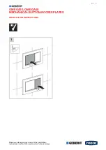 Предварительный просмотр 6 страницы Geberit OMEGA20 1811549 Manual