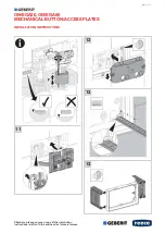 Предварительный просмотр 9 страницы Geberit OMEGA20 1811549 Manual