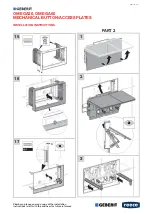 Предварительный просмотр 10 страницы Geberit OMEGA20 1811549 Manual